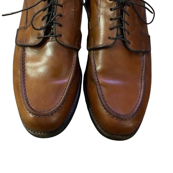 Allen Edmonds Oxford Shoes Men\'s 10 D Brown Leather Dress Used *No Insoles main image 13